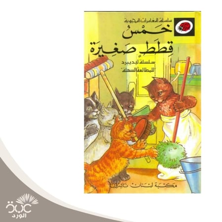 خمس قطط صغيرة