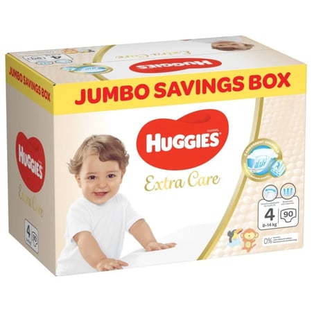 حفائض هجيز بوكس مقاس 4 90 قطعة