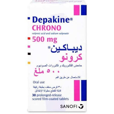 ديباكين كرونو 500 مجم قرص