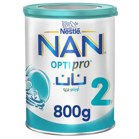 نان حليب اطفال اوبتيبرو رقم 2 800 جم