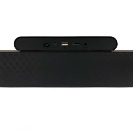 سبيكر بشاشة عرض ملونة مع ستاند للجوال موديل NR5017 ( لون أسود )