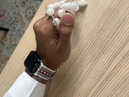 حزام ساعة ابل بنمط القط العسيري - برايمست للساعات