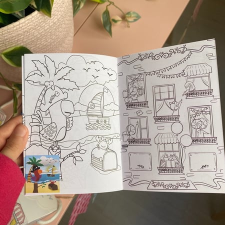 كتيب بيت السعادة للتلوين