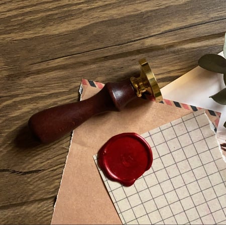 ختم بقطر دائري فارغ