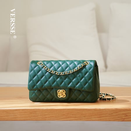 شنطة جلد نسائية اختيارك الأمثل GREEN VE041