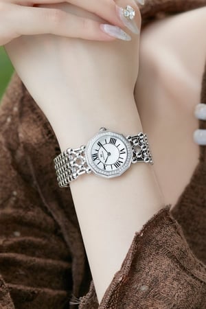 ساعة نسائية ماركة برناتشي BH1021LB فضي