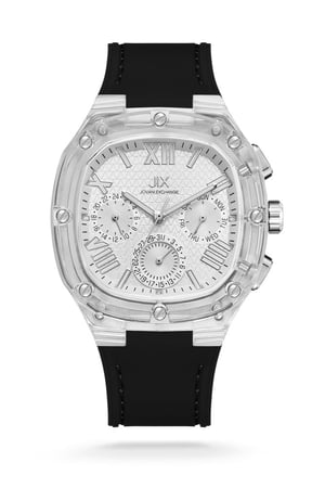 ساعة Jovani Exchange JX3040 اسود مينا ابيض