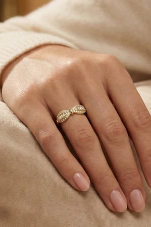 خاتم نسائي  فري سايز