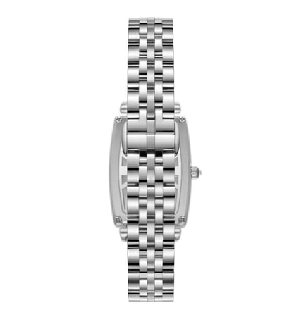 ساعة نسائية  ماركة بيفرلي هيلز بولو كلوب استيل فضي مينا اسود