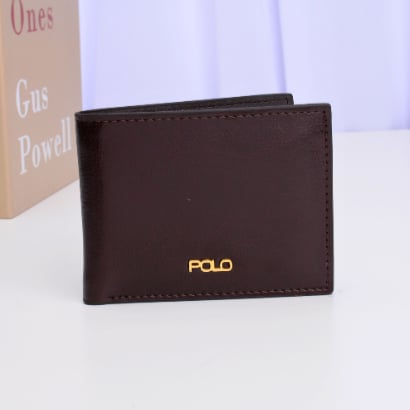 محفظة رجالي ماركة بولو 2410271 COFFEE
