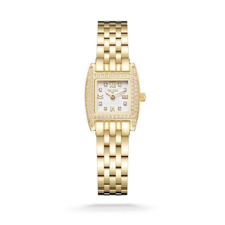 طقم نسائي ماركة فورايفر FE-3-1003 (ساعة+سلسال+حلق)  ذهبي