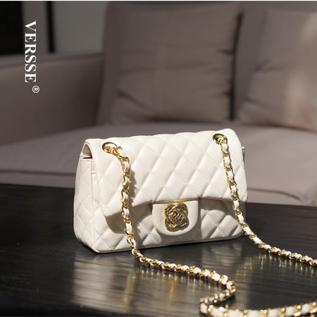 شنطة جلد نسائية اختيارك الأمثل WHITE VE041