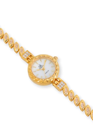 ساعة ماركة جورج كلاين نسائي ذهبي GK110