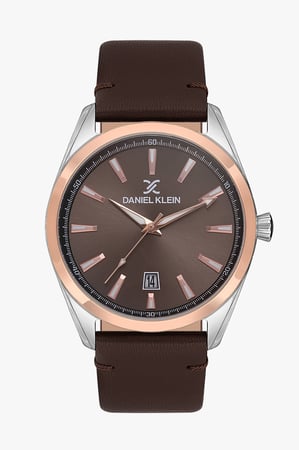 ساعه ماركة دانيال كلاين رجاليه DK13519 جلد بني مينا يني