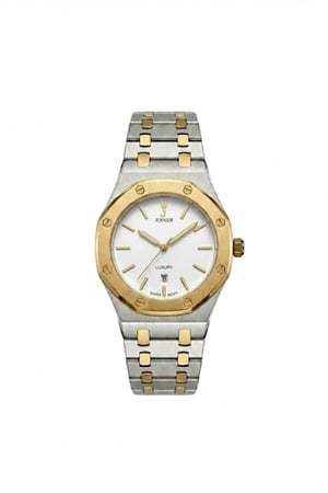 ساعه نسائية ماركة جوينر JO14335 لونين مينا ابيض