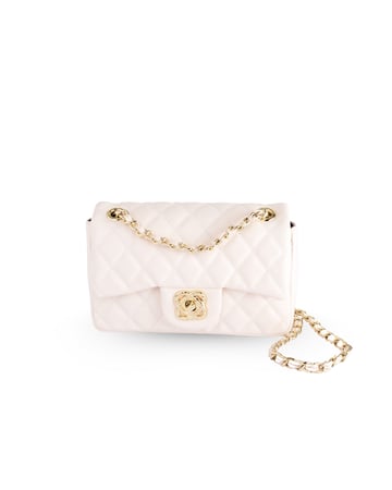 شنطة جلد نسائية اختيارك الأمثل WHITE VE039