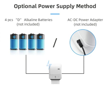 موزع مناديل بدون لمس