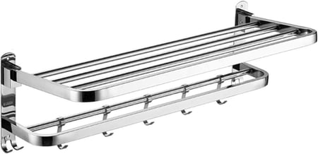 رف مناشف ستانلس ستيل