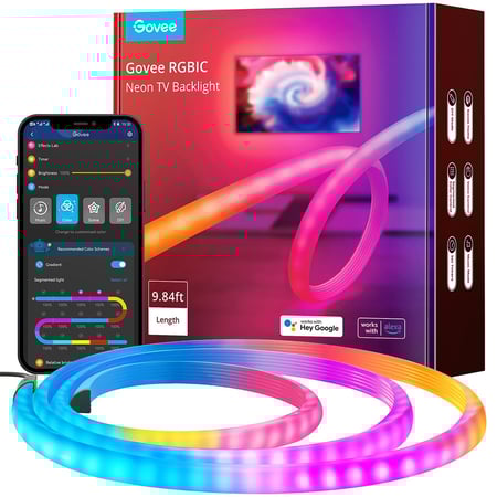 Govee RGBIC Neon TV Backlight