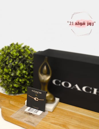 اسوارة يد كوتش اصليه لون روز قولد