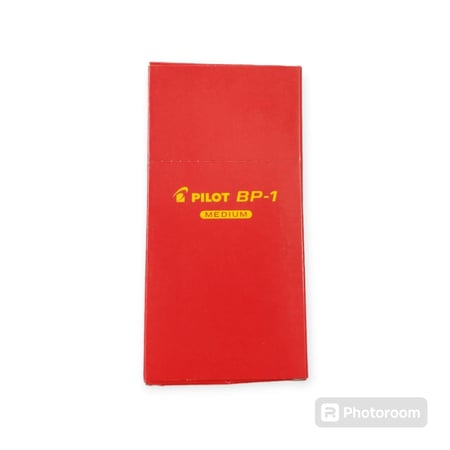 اقلام حبر جاف بايلت ياباني لون احمر (علبة)BP-1 MEDUM1.0