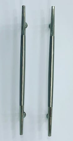 مسكه يد فضي 13 سم