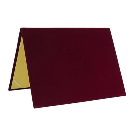 غلاف شهاده مخمل ساده غير مطبوع A4