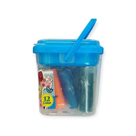 صلصال سطل ملون وسط