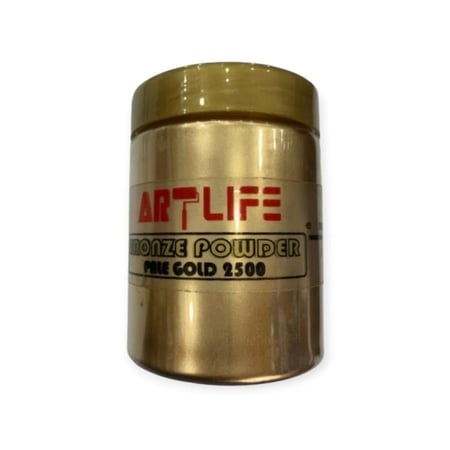 بودره ذهبي لماع عبوه كبيره رقم 2500