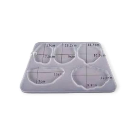 قالب سلكون كوستر      5*1