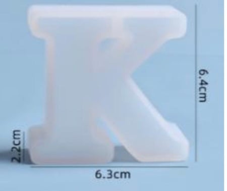 قالب سلكون حرف  k  6.4*6.3