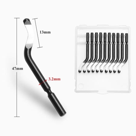اداه نحت خشب   وتقليم البلاستيك والاكريلك  مع عده رؤس
