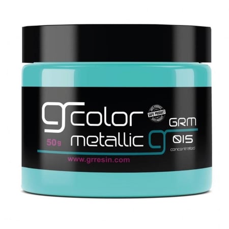 الوان ريزن ميتاليك بترولي فاتح رقم 15 50جرام