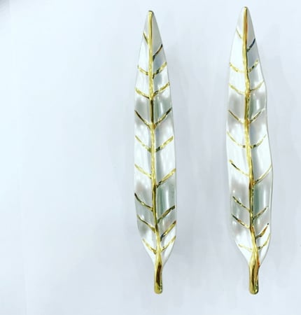 مسكه يد اوراق شجر 13 سم