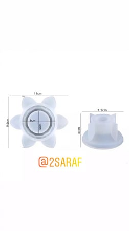 قالب سلكون قاعده 11*9.6. 7.5*4