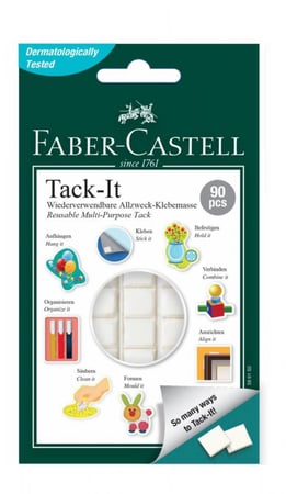 عجينه لاصقه فيبركاستل ابيض