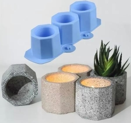 قالب سلكون 3خانه 21.8*6.4*4.9