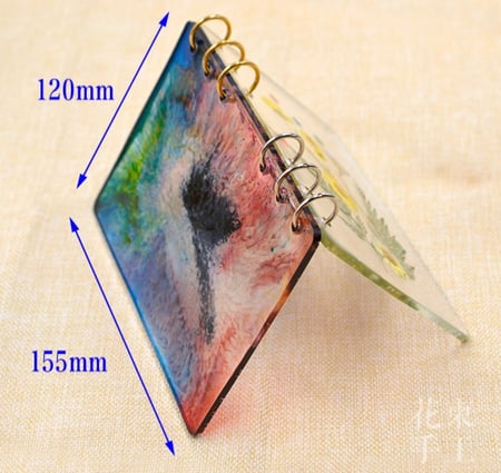 قالب سلكون غلاف دفاتر  مع اكسسوارتها عدد5 قوالب