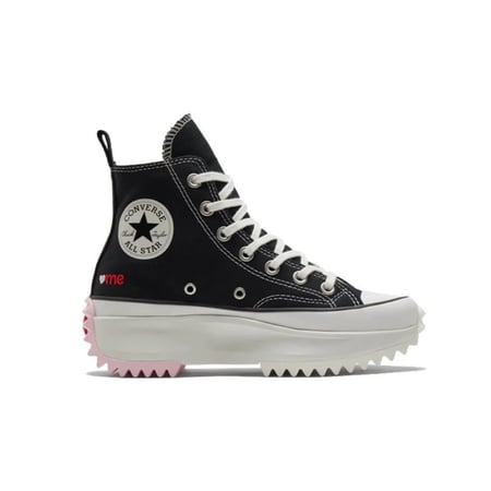 Converse WMNS Run Star Hike Canvas Black/White/Red