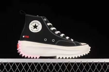 Converse WMNS Run Star Hike Canvas Black/White/Red