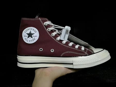 Converse CHUCK 70 HI DARK BURGUNDY Black