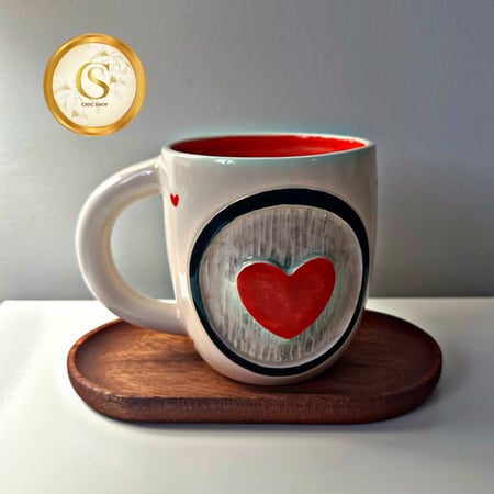 كوب القلب الكبير