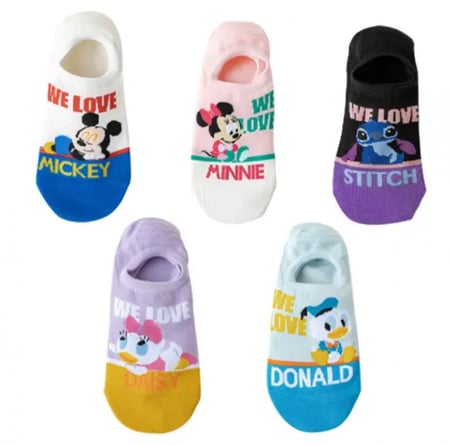 جوارب قصيرة بشخصيات ديزني