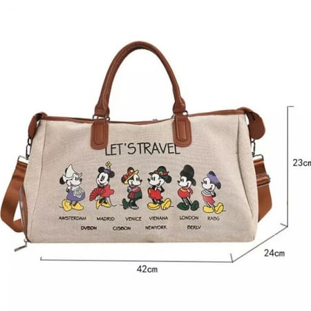 حقيبة رحلات بشخصيات كرتونيه