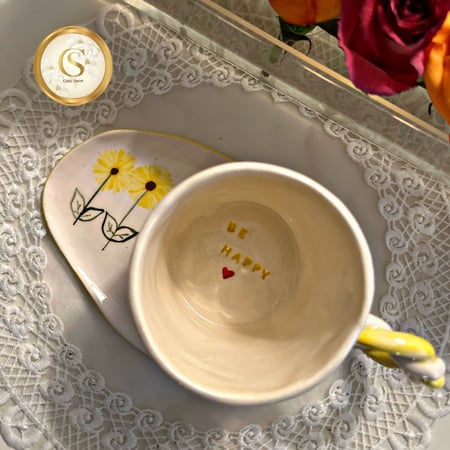 كوب وردة الزنبق