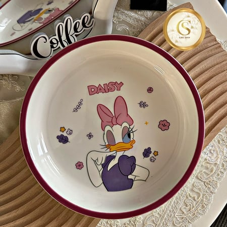 صحن سيراميك البطة دايزي