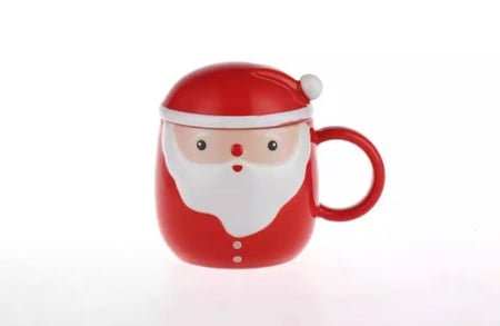 كوب الشتاء مع غطاء سيراميك (350مل)