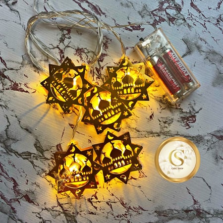 اضاءة رمضان بشكل نجمة