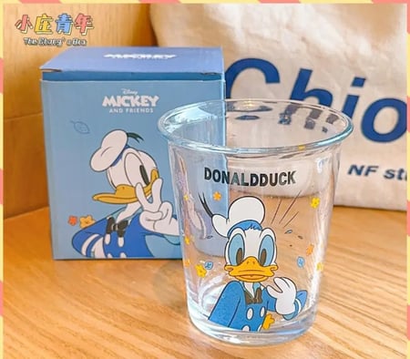 كأس زجاج بشخصيات ديزني