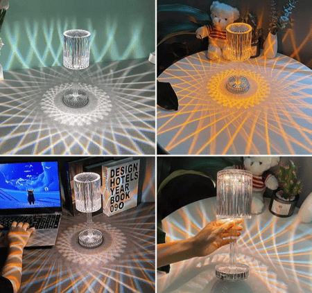 ابجوره كريستال تعمل بالمس (شحن)